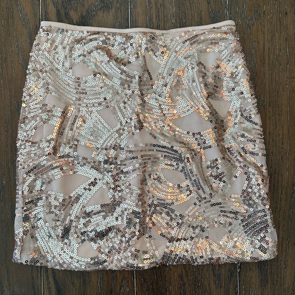 Dresses & Skirts - Light Pink Sequin Skirt